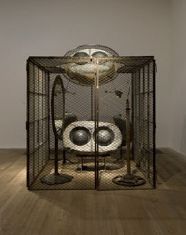 Cell (Eyes and Mirrors). 1989-93. Marble, mirrors, steel, and glass. Collection Tate Modern, London