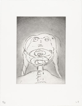 The View from the Bottom of the Well, Untitled. 1995-1996. Drypoint